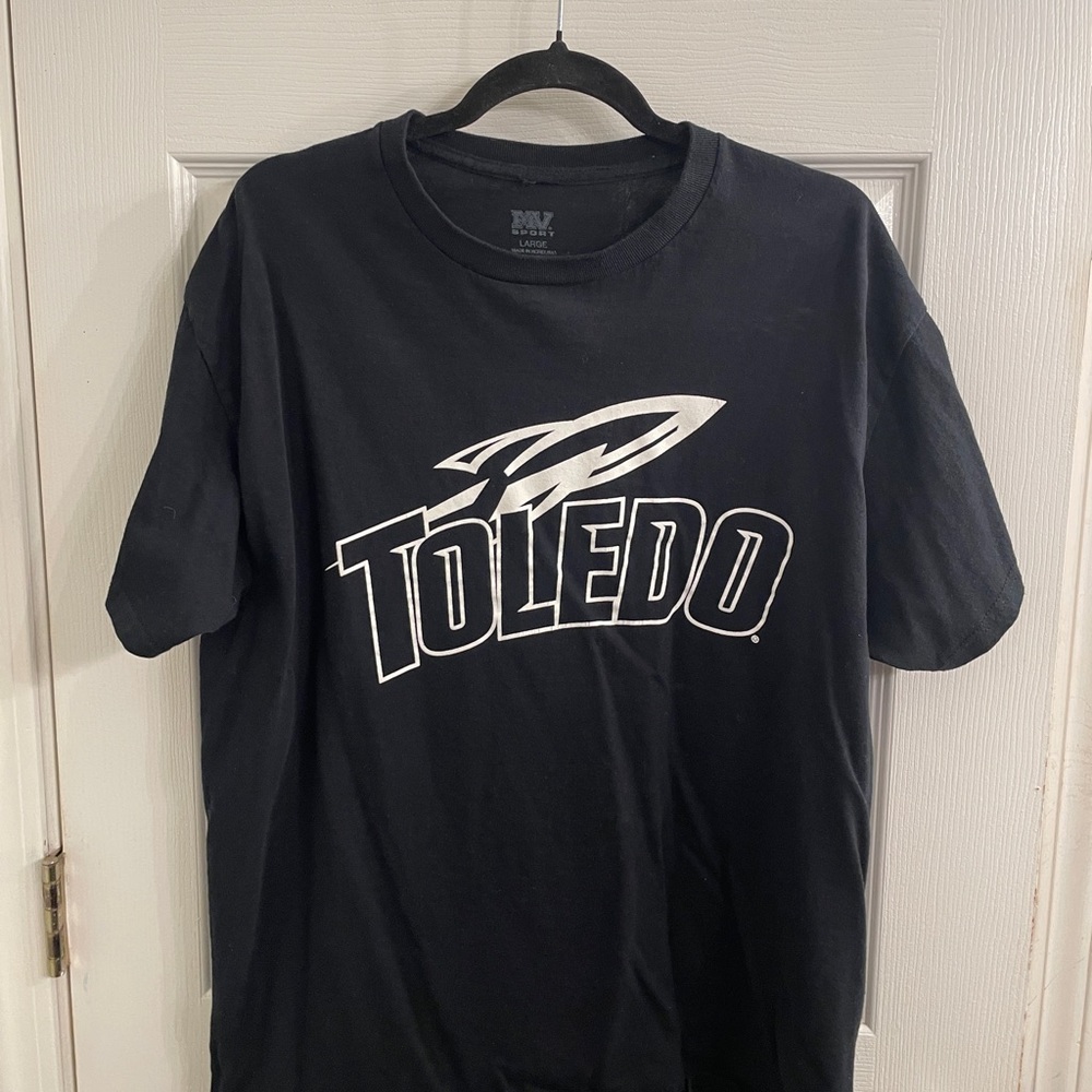 MV Sport Black Toledo Rockets Tee